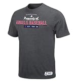 Los Angeles Angels of Anaheim Authentic Collection Property Of Pro Carbon Heather T-Shirt