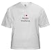 I Love Nordic Walking White T-Shirt by CafePress I Love Nordic Walking White T-Shirt by CafePress