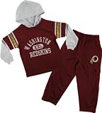Washington Redskins Infant Faux Layered Jersey and Pant Set