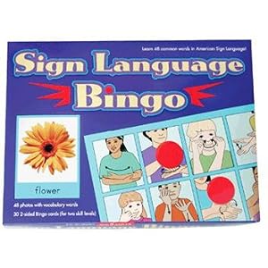 Finger Alphabet Bingo (sign language) by S. H. Collins