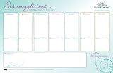 Scrummylicious Meal Planner