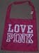 Victoria's Secret Lovely Love Pink Tote Purse Crossbody Bag NWT - Color Pink