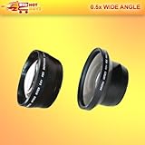 72MM WIDE & TELE LENS KIT FOR CANON XL2 XL H1 XH G1 A1