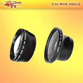 72MM WIDE and TELE LENS KIT FOR CANON XL2 XL H1 XH G1 A1