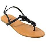 Glaze by Adi Sequined Ruffle Vamp Sandals by 