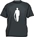 Man With Umbrella Logo Men's tee Shirt in 12 colors Small thru 6XL
