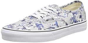 Vans Authentic Sneaker,Pewter Blurred Floral/True White,US 4 M