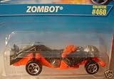 Mattel Hot Wheels 1996 1:64 Scale Black & Orange Zombot Die Cast Car Collector #460