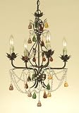 5449-4H - Indian Summer Four-Light Mini Chandelier