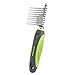 Petio Basics - Dematting Comb, Pet Grooming, Has Long, Sharp, Rounded-End Teeth to Gently, Cut Out Tangles - and Knots, from All Breeds, and Hair Types.
