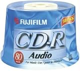 FUJIFILM Audio - 50 x CD-R - 700 MB ( 80min ) - spindle - storage media