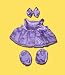 1001-Lavendar Ballet Clothes for 14