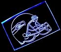 NFL- Seattle Seahawks Helmet Neon Light Sign