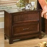 Najarian Furniture BDLOFNSC Loft Nightstand in Chocolate