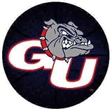 4' Round Gonzaga University Bulldogs Basketball Rug