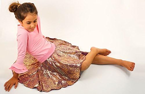 Spinning Tales Big Girls' Sugar Plum Twirl Skirt - Reversible (8)