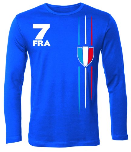 FUSSBALL EM 2016 – FRANKREICH FANSHIRT 3298(HL-B) Gr. XL