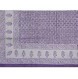 ShalinCraft Home And Decor Flat Cotton Bedsheets India Wood Block Prints Twin Size (bssht664)