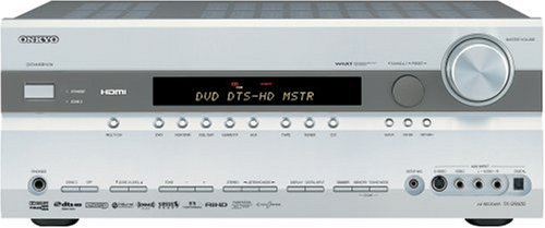 Onkyo TX-SR605S 7.1 Channel Home Theater Receiver (Silver)