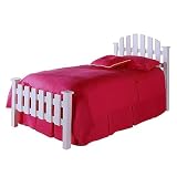 Hometown White Bed with Frame