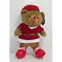 Brown Jingle Bell Musical Holiday Teddy Bear Elf by P.I.I