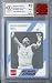 1989 UNC #65 Michael Jordan with Piece of Authentic Michael Jordan Chicago Bulls Red Game Used Jersey Graded BGS BECKETT 10 MINT GGUM Card