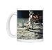 Buzz Aldrin walking on the moon Photo Mugs