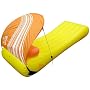 Oasis Connectable Floating Mattress - Yellow/ Orange