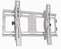 Intec silver fully tilting LCD tv wall bracket to fit 37" Sony KDL-37W5810 flat screen TV supplied with all fittings and fixings for a fast, safe and secure installation