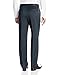 Haggar Men's Cool 18 Birdseye Plain Front Hidden Expandable Waist Pant