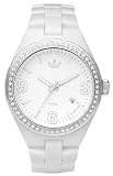 Adidas #ADH2505 Unisex Crystal Bezel Originals White Cambridge Analog Watch