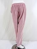 Alfred Dunner plus size tea pink corduroy pants 16W