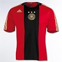 adidas Deutschland Fußball Auswärtstrikot Männer, rot