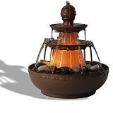 Homedics WFL-NPLI EnviraScape Old Napoli Illuminated Relaxation Fountain