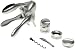 Metrokane Rabbit Wine Opener Gift Set, Silver
