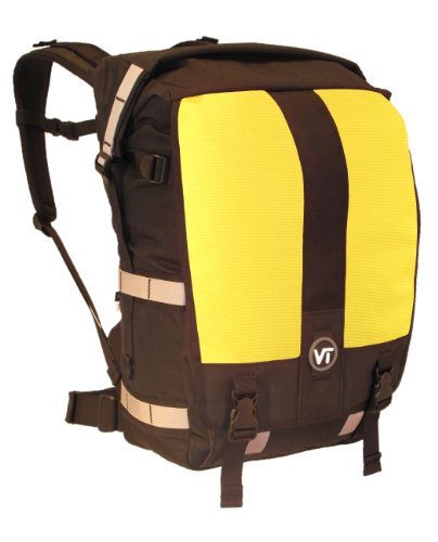 Velo Transit Men's The District 30 Waterproof Roll-Top/ Messenger Bicycle Backpack, Yellow, Medium On Sale