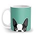 Society6 Boston Terrier Mug 11 oz