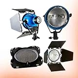 Video Photography Light 800W Video lighting Head with 4 leafs Barndoor and  ....