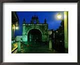 Capilla El Cristo in Old Town, San Juan, Puerto Rico Styles Framed Art Poster Print by John Elk III, 22x18