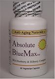 Anti-Aging Naturals: ABSOLUTE BLUE(TM), w/ Strong Wild Blueberry Extracts (600mg) and Bilberry Extract. Rich source of Natural Blue & Purple Anthocyanidins and Blueberry Pterostilbene! 60 vegetarian capsules. 3 BOTTLES FOR EXTRA SAVINGS (only $18.95 per bottle!)
