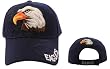 EAGLE - Navy Blue Baseball Cap / Hat One Size Fits Most