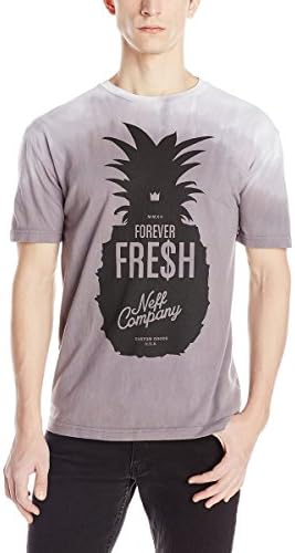 neff Men's Ripe Future T-Shirt, White, Large