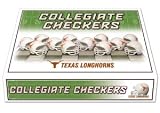 Texas Longhorns UT NCAA Checker Set