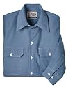 Dickies Men's Long Sleeve Chambray Shirt