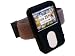 BLACK Skin Gym Jogging Armband for Creative Labs Zen Vision:M 30gb & 60gb