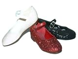 Toddler Girls Glitter Buckle Mary Janes Dress Shoes