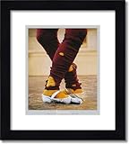 IMAGE OF Leg Warmers Harvey Edwards w/ 2 in Black wood frame & white mat - 24x26.75