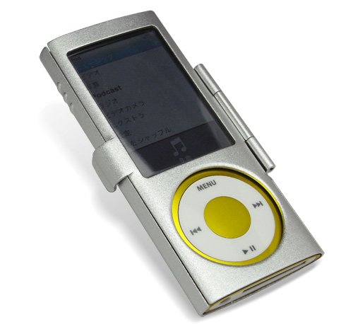 PDAIR アルミケース for iPod nano(5th gen.) シルバー PAACIPDN5/SV