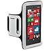 NOKIA LUMIA 920 SHOCKSOCK REFLECTIVE SPORTS ARMBAND - BLACK