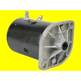 Western Fisher Snowplow Motor w/Two Posts Snow Plow